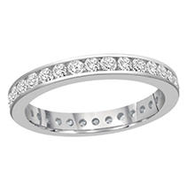 TB ETERINTY BAND 4.5 1CT RB CHANNEL SET