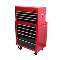 Excel Tool Box - 26" Top Chest and Roller Cabinet Combination - Red
