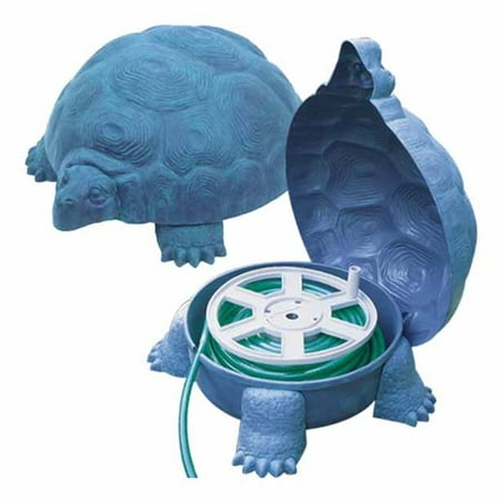 0.625 in. Darwin Tortoise Deluxe Hose Hider With Hose Reel - Patina