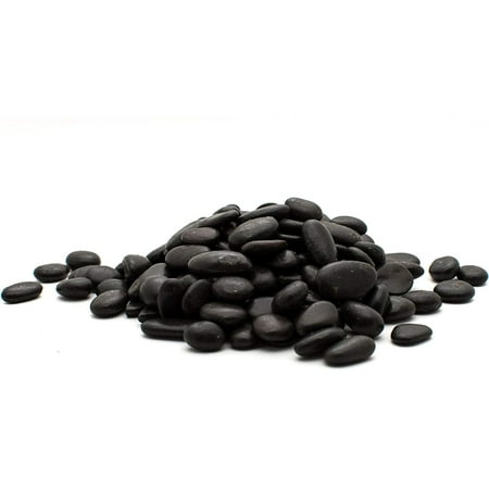 0.25 cu. ft. 0.5 in. to 1.5 in. 20 lbs. Black Grade A Polished Pebbles (54-Pack Pallet)