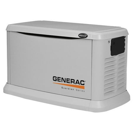 Generac 6439 Guardian Series, 11kW Air Cooled Standby Generator, Natural Gas/Liquid Propane Powered, Steel Enclosed (Discontinued by Manufacturer)