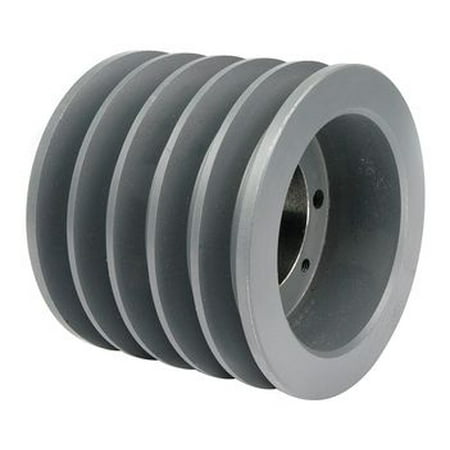 10.90" OD Five Groove Pulley / Sheave for "C" Style V-Belt (bushing not included) # 5C105-E