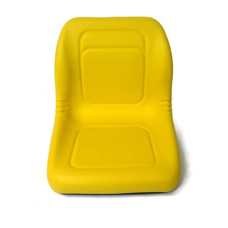 HIGH BACK SEAT w/ Pivot Rod Bracket John Deere Mower F710 F725 F735 Yellow by The ROP Shop