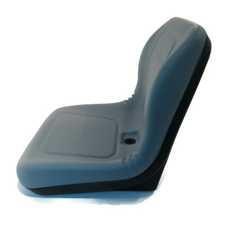 New Grey HIGH BACK SEAT John Deere Lawn Mower Models L118 L120 L130 L135 L145 by The ROP Shop