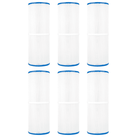 Clear Choice Pool Spa Filter 5.31 Dia x 14.81 in Cartridge Replacement for Rainbow Waterway Leisure Bay S2 Aladdin 13507, [6-Pack]