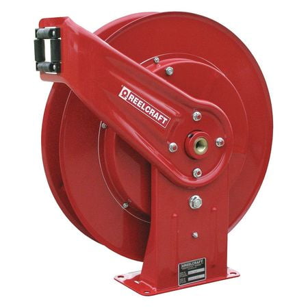 REELCRAFT 7800 OLB Reelcraft 1/2" x 50 ft. Spring Return Hose Reel, Max 500 psi