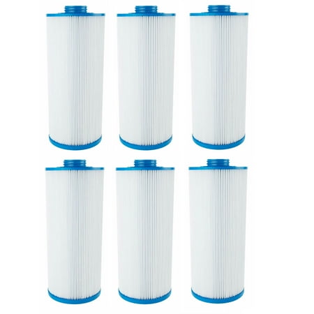 Clear Choice Pool Spa Filter 6.00 Dia x 13.50 in Cartridge Replacement for Filbur FC-2717 Baleen AK-90196, [6-Pack]