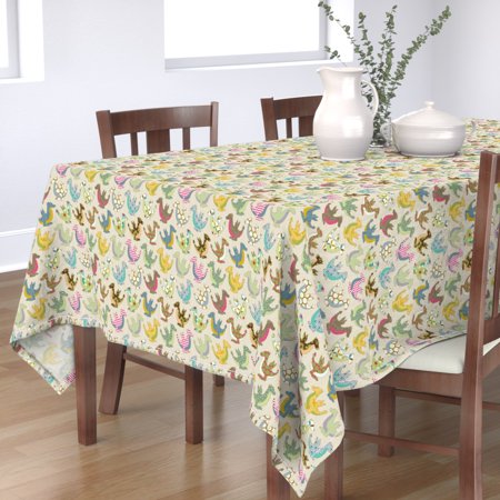 Tablecloth Dragon Nursery Decor Fantasy Cotton Sateen