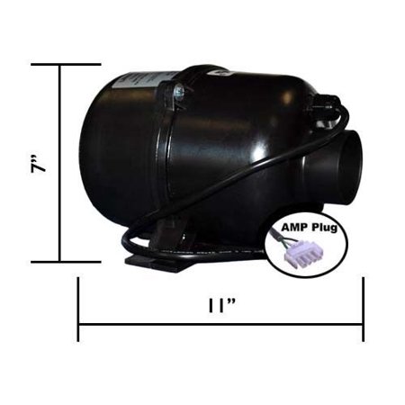 2 Horsepower Ultra 9000 Portable Spa Blower - 120 Volts