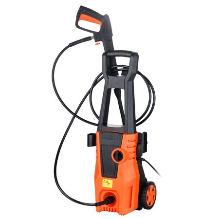 UBesGoo 1050PSI (Max 2030PSI) Electric Pressure Washer, High Pressure Washer, Professional Washer Cleaner Machine with 5 Interchangeable Nozzles, 2000W Rolling Wheels