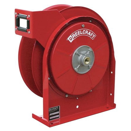 REELCRAFT 4400 OLP Reelcraft 1/4" x 35 ft. Spring Return Hose Reel, Max 500 psi