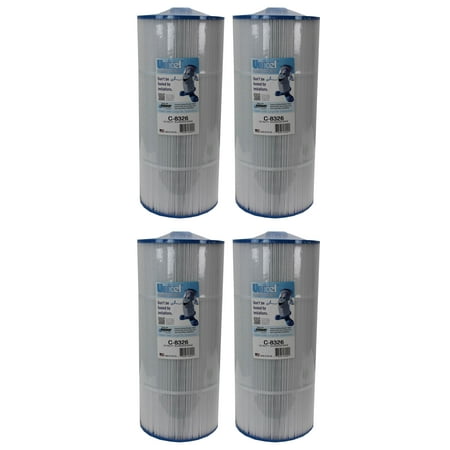 4) New Unicel C-8326 Pool Replacement Cartridge Filter 125 Sq Ft Sundance Spas