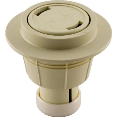 Zodiac 5-9-506A Light Cream High Flow Concrete Cleaning Head with 2-1/2-Inch Collar and Cap Replacement for Zodiac Jandy Caretaker In-Floor Pool and Spa Cleaning System