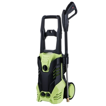 UBesGoo 2200PSI (Max 3000PSI) Pressure Electric High Pressure Washer 1800W Motor Jet Sprayer 1.7GPM, with 5 Quick-Connect Spray Tips, with Hose Nozzle Gun