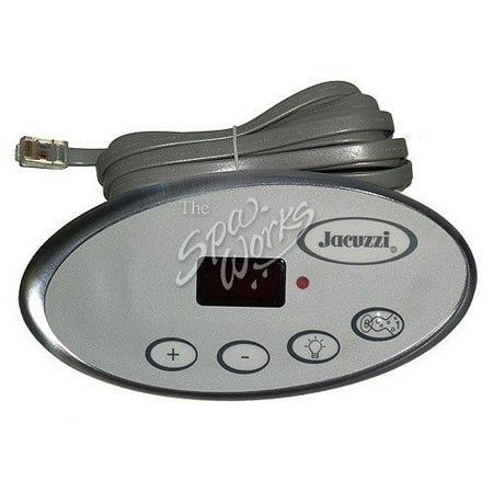 Jacuzzi Spa Topside Control Panel, J-300 And J-230 LED 2002+ 2 Pump. 2600-322 -