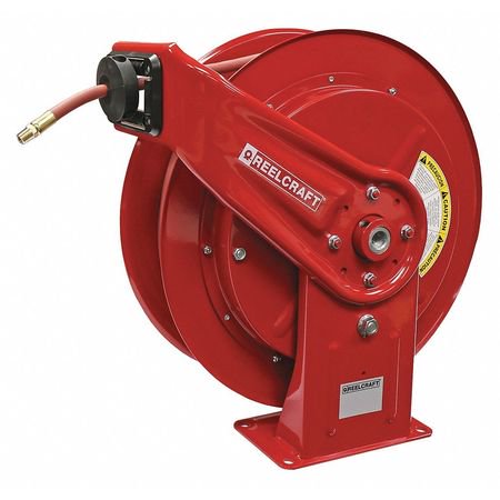 REELCRAFT HD76070 OLP 3/8" x 75 ft. Spring Return Hose Reel, Max 300 psi, w/Hose