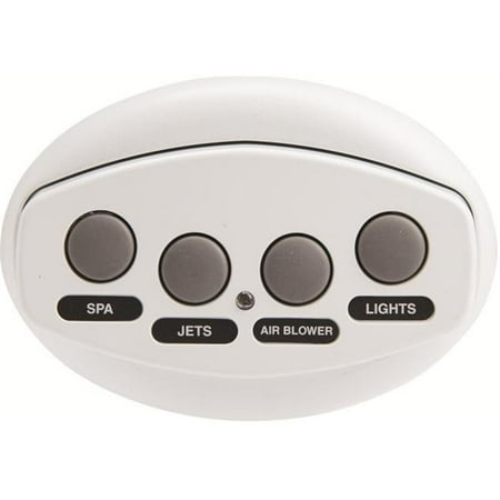 Pacfab 521886 100 ft. Intellitouch is4 & 4 Function Spa Side Remote, Gray