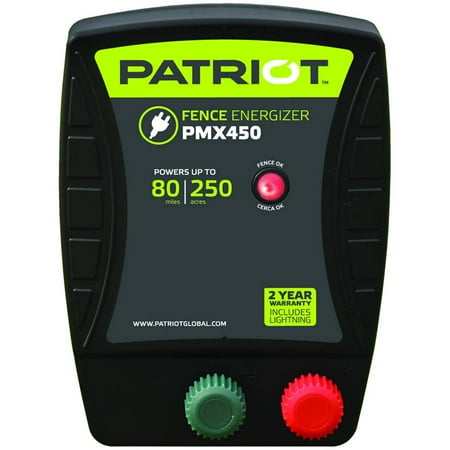 Patriot PMX450 Fence Energizer, 4.5 Joule