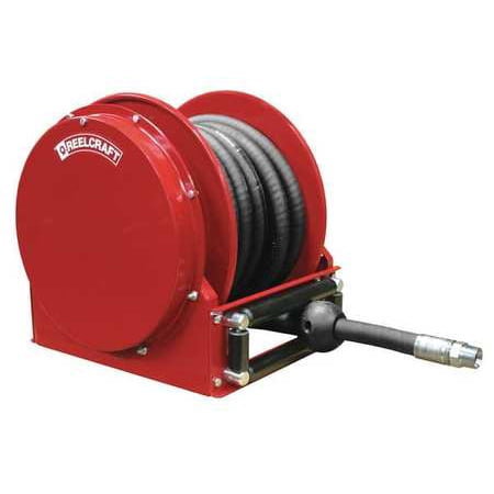 REELCRAFT SD14050 OLP Spring Return Hose Reel, 3/4" to 1" Hose Dia., 50 ft.