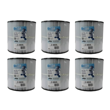 Unicel C-9650 Jacuzzi Spa Replacement Filter Cartridge CFR 50 Sq Ft (6 Pack)