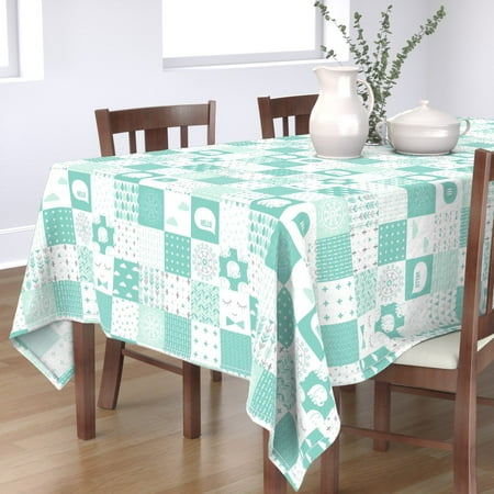 Tablecloth Mod Baby Cheater Nursery Baby Boy Cotton Sateen