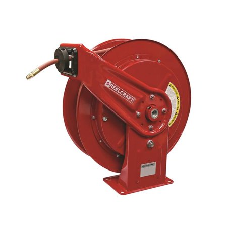 REELCRAFT HD78075 OLP Spring Return Hose Reel, 1/2" Hose Dia., 75 ft. Length,