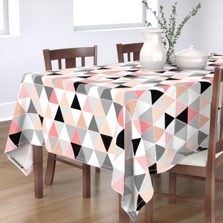 Tablecloth Triangles Cheater Wholecloth Triangle Nursery Modern Cotton Sateen