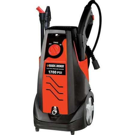 Black & Decker 1700psi at 1.4gpm Electric Pressure Washer