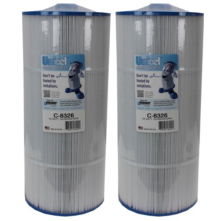 2) New Unicel C-8326 Pool Replacement Cartridge Filter 125 Sq Ft Sundance Spas