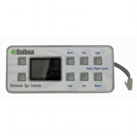 Balboa Water Group 51058-01 Deluxe Digital 8-button Led Topside Control