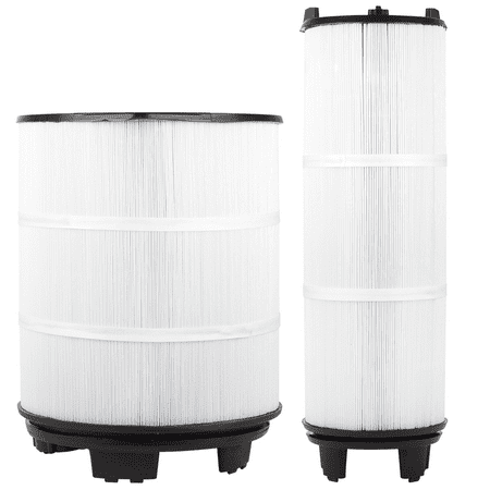 Clear Choice Pool Spa Filter Replacement Dia x Long for Sta-Rite S7M120 System 3 Pool Filter Inner & Outer Modular Media Cartridge Set System Replaces Darlly SR300 Sta-Rite 25021-0200S, [6-Pack]